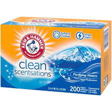 ARM & HAMMER SCENTSATIONS DRYER SHEETS 200 ct 