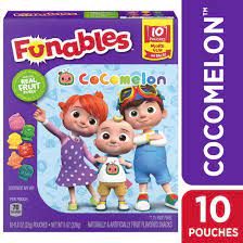 FUNABLES FRUIT SNACKS 10 count 