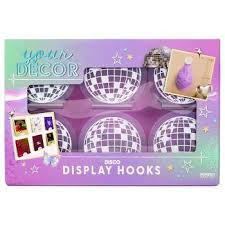 HORIZON GROUP YOUR DECOR DISCO DISPLAY HOOKS 6 Count