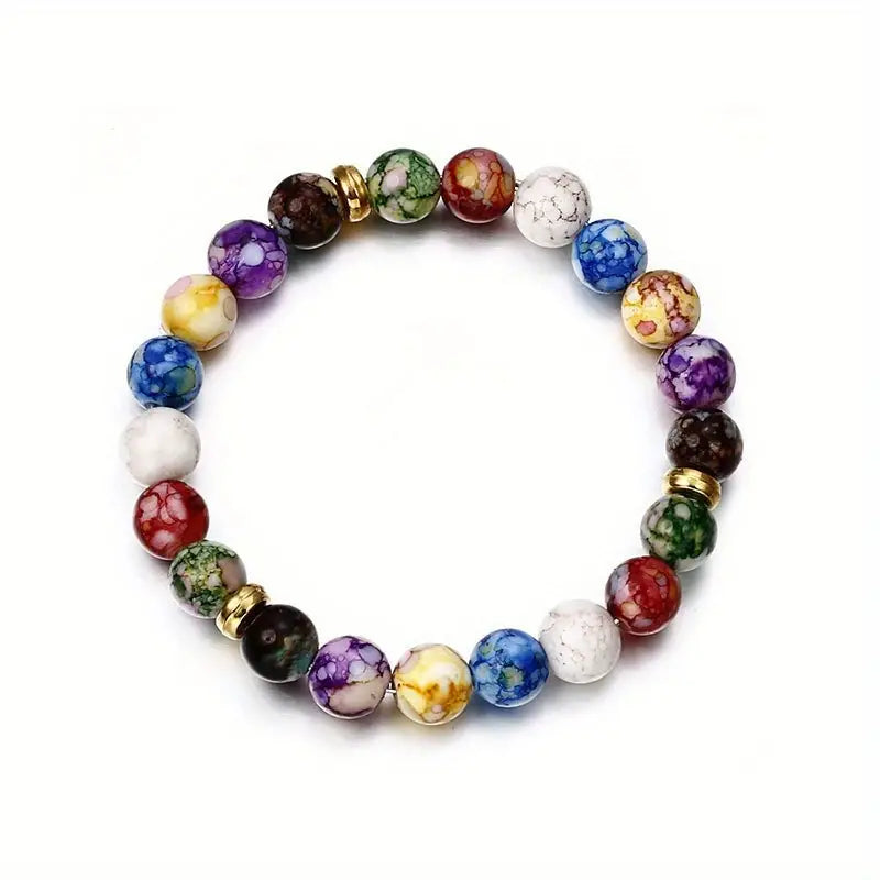 7 CHAKRA STONE BRACELET 1 count