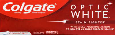 COLGATE OPTIC WHITE TOOTHPASTE 4.2 oz 