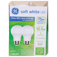 GE LIGHT BULBS 2 count 