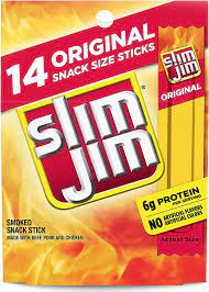 SLIM JIM SMOKED SNACK STICKS 14 count (3.92 oz) 