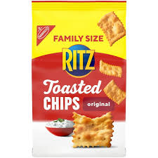 RITZ TOASTED CHIPS 11.4 oz Family Size  