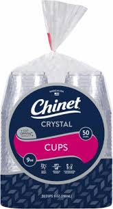 CHINET PLASTIC CUPS 50 count 