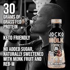 JOCKO MOLK HIGH PROTEIN SHAKE 12 oz 
