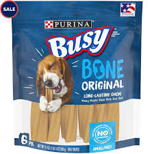 PURINA BUSY BONE DOG TREATS 21 oz (6 ct) 