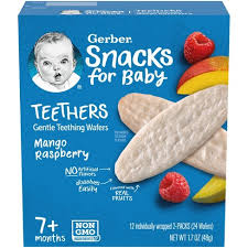 GERBER TEETHERS  12 count 2 packs 