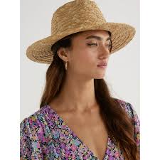 TIME AND TRU WOMAN'S GRECIAN WEAVE FEDORA 1 count 