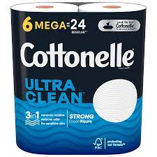 COTTONELLE TOILET PAPER 6=24 Roll 