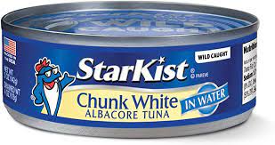 STARKIST CHUNK WHITE ALBACORE TUNA 5 oz 