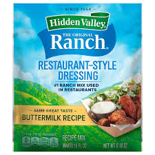 HIDDEN VALLEY RANCH RESTAURANT STYLE DRESSING MIX 0.4 oz 