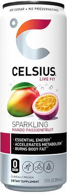 CELSIUS LIVE FIT ENERGY DRINK 12 oz 