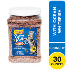 FRISKIES PARTY MIX CAT TREATS 30 oz 