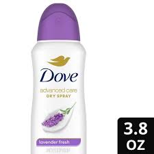 DOVE DRY SPRAY DEODORANT 3.8 oz 