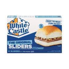 WHITE CASTLE SLIDERS 6 CT 