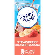 CRYSTAL LIGHT DRINK MIX 6 Pitcher Packets 