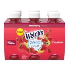 WELCH'S ZERO SUGAR JUICE 6 pack bottles 