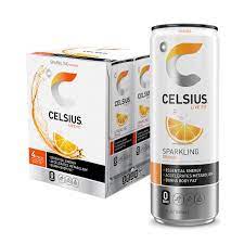 CELSIUS LIVE FIT ENERGY DRINK 4 pack (12 oz cans) 