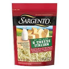 SARGENTO SHREDDED CHEESE 8 oz 