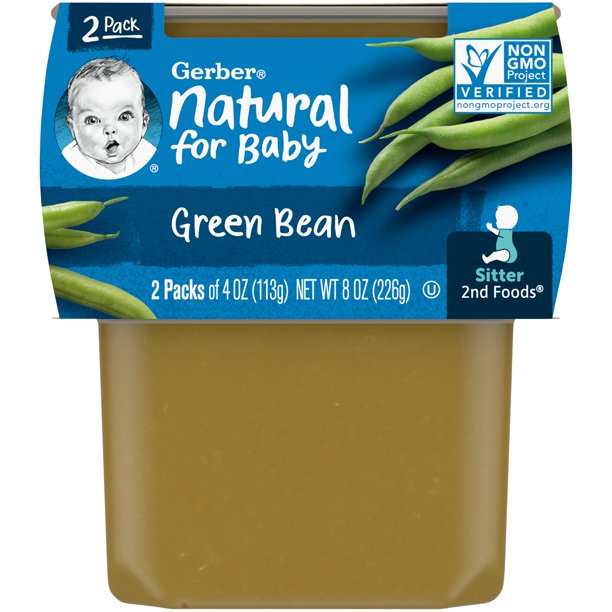 GERBER BABY FOOD 2 pack 