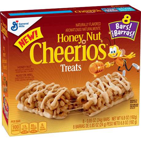 GENERAL MILLS CEREAL BARS  8 ct 