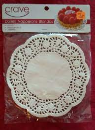 CRAVE PAPER DOILIES 50 ct 