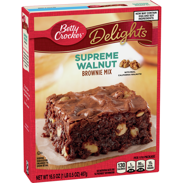 BETTY CROCKER BROWNIE MIX 16.5 oz 