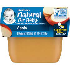 GERBER BABY FOOD 2 pack 