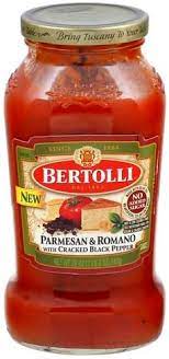 BERTOLLI PASTA SAUCE  24 oz 