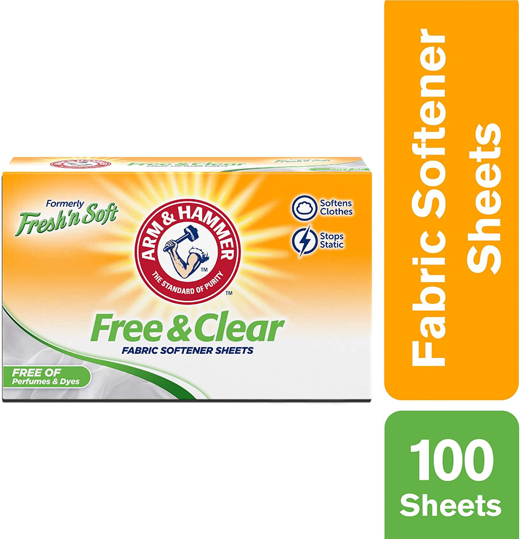ARM & HAMMER DRYER SHEETS 100 ct 