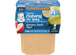 GERBER BABY FOOD 2 pack 