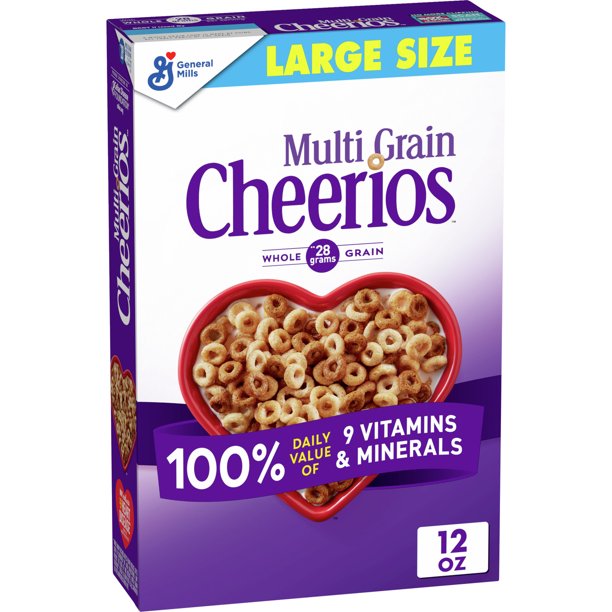 MULTI GRAIN CHEERIOS CEREAL 12 oz