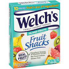 WELCH'S FRUIT SNACKS 10 pk 