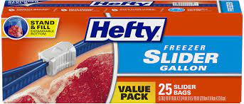 HEFTY SLIDER BAGS 25 count Value Pack 