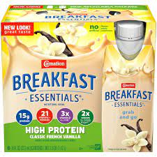 CARNATION BREAKFAST ESSENTIALS DRINKS 6 pack 