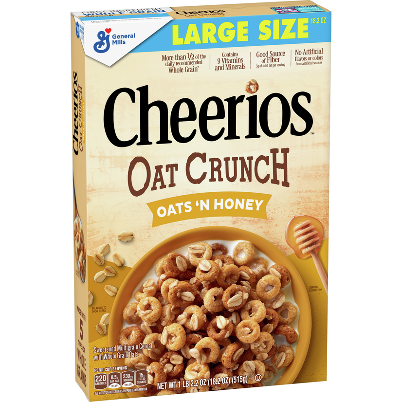 CHEERIOS CEREAL 18.2 oz 