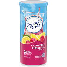 CRYSTAL LIGHT DRINK MIX 6 Pitcher Packets 