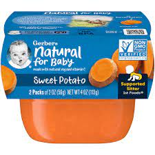 GERBER BABY FOOD 2 pack 