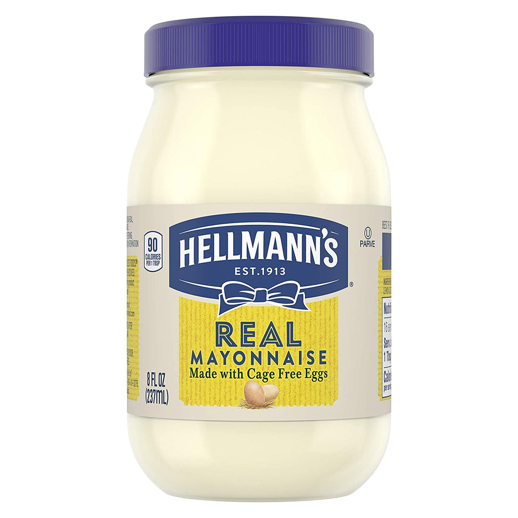 HELLMANN'S MAYONNAISE 8 oz 