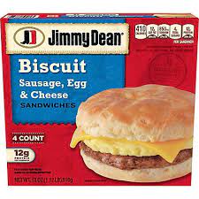 JIMMY DEAN BISCUITS 4 CT 