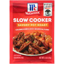 McCORMICK SLOW COOKER SEASONING MIX 1.3 oz 