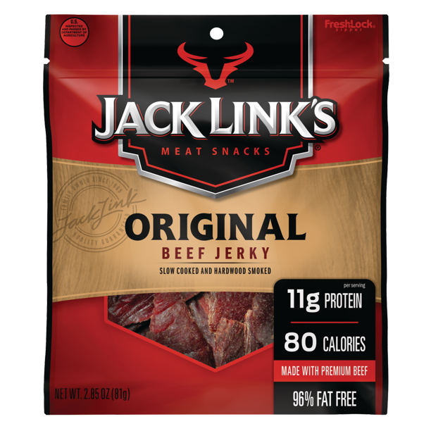 JACK'S LINKS BEEF JERKY 2.85 oz 