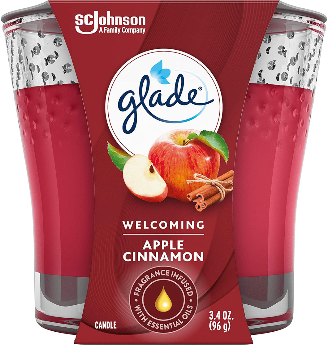 GLADE CANDLE 3.4 oz 