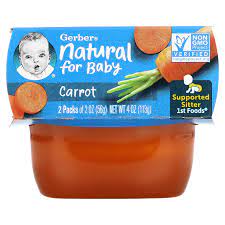 GERBER BABY FOOD 2 pack 