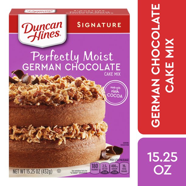 DUNCAN HINES CAKE MIX 15.25 oz 