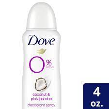DOVE DRY SPRAY DEODORANT 4 oz 