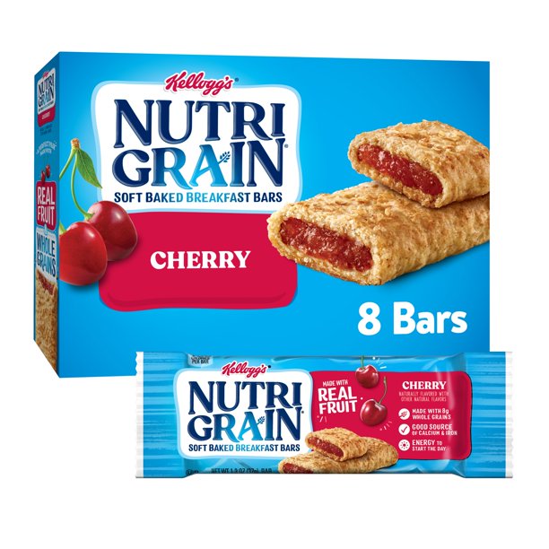 KELLOGG'S NUTRI-GRAIN BARS 8 ct 