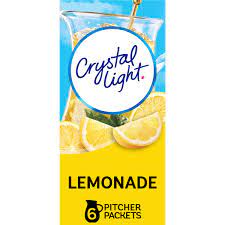 CRYSTAL LIGHT DRINK MIX 6 Pitcher Packets 