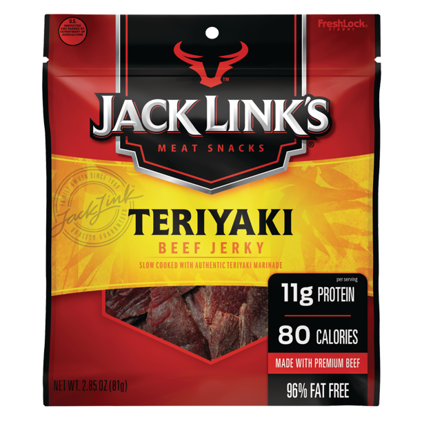 JACK'S LINKS BEEF JERKY 2.85 oz 